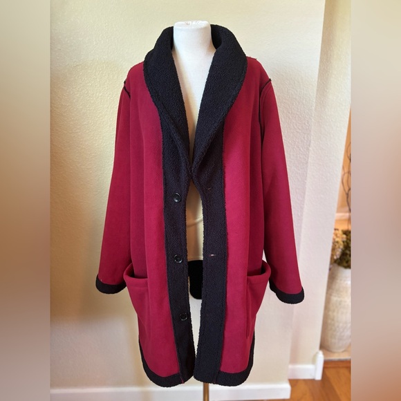 Susan Graver reversible coat NWT - Picture 4 of 9